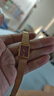西鐵城（CITIZEN）手表 Juicy Tint系列石英不銹鋼表帶時(shí)尚簡(jiǎn)約女表 EJ6123-81Z 紅漸變方盤 曬單實(shí)拍圖