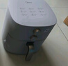 美的（Midea）空氣炸鍋 家用免翻面 全自動炸鍋大容量炸藍(lán)蒸汽嫩炸 無需翻面空氣炸烤一體機(jī)炸鍋自制小米鍋巴 【金榜】控時控溫免翻面 5.3L KZE505P6 曬單實拍圖