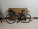 喜德盛公路自行車(chē)RC200/RC160入門(mén)休閑14速變速鋁合金車(chē)架公路車(chē) 25款RC200 黑/銀 700C*480（建議身高165-175） 曬單實(shí)拍圖