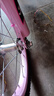 鑫旺彤自行車兒童3-6-10歲單車男女童輕便腳踏車輔助輪5歲女孩車公主車 粉色【加寬加大坦克輪】 14寸 適合身高95-115cm 曬單實(shí)拍圖