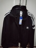 adidas復古風(fēng)針織休閑運動(dòng)立領(lǐng)夾克外套女秋季阿迪達斯官方三葉草 黑色(推薦選大一碼)   2XL 曬單實(shí)拍圖