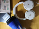 漫步者（EDIFIER）【重磅旗艦新品|藍牙V5.4】Fit900NB小金標真無(wú)線(xiàn)主動(dòng)降噪頭戴式藍牙耳機長(cháng)續航游戲音樂(lè )耳麥禮物 云巖白+QQ音樂(lè ) 曬單實(shí)拍圖