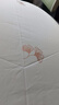 天堂 防紫外線晴雨傘三折 雨傘黑膠防曬太陽傘遮陽晴雨傘 鱷梨綠 曬單實拍圖