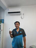 美的空調(diào)掛機(jī) 酷省電 大1.5匹 新一級能效 家電國家補(bǔ)貼20% 臥室變頻冷暖 KFR-35GW/N8KS1-1無憂安裝 曬單實拍圖