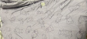 7 SEVFUN 七色紡睡衣女士100%純棉夏季寬松短袖薄款可外穿簡(jiǎn)約大碼家居服舒適睡裙 630 紫色兔子英文口袋 4XL （建議180-200斤） 曬單實(shí)拍圖