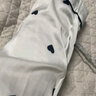 mybody商場(chǎng)同款睡衣女絲滑垂感親膚印花長(cháng)袖薄款家居服兩件套 白色 M 曬單實(shí)拍圖