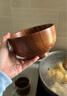 無(wú)印良品（MUJI）木制 湯碗 餐具 飯碗 家用 面碗 原色 12.6cm /大 曬單實(shí)拍圖