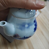 瓷都窯火高檔手工景德鎮(zhèn)中式功夫單茶壺陶瓷家用手繪山水青花瓷泡茶壺茶具 吟松賞月【思亭壺】全手工 140ml 曬單實(shí)拍圖