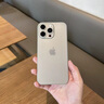 圖璐璐【自帶鏡頭膜】適用蘋(píng)果16/15Promax手機殼iPhone14pro全包防摔13PM男超薄磨砂plus新款散熱保護套 【鈦原色】超薄-散熱-防指紋 蘋(píng)果16Promax【自帶鏡頭膜】 曬單實(shí)拍圖