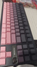 邁從（MCHOSE）K87S/G87旋鈕無線機(jī)械鍵盤電競(jìng)游戲客制化有線/藍(lán)牙三模gasket結(jié)構(gòu)全鍵熱插拔辦公 G87 黑莓粉漸變側(cè)刻 熾焰軸 曬單實(shí)拍圖