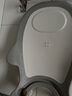 iuu嬰兒洗屁屁神器 可坐躺新生兒浴盆用品 洗寶寶屁股洗澡躺托支架 【TPE軟膠】洗屁屁架丨月牙灰 【可調(diào)高度/角度】 曬單實(shí)拍圖
