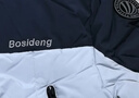 波司登（BOSIDENG）【反季】羽絨服新國(guó)標(biāo)90絨男女同款短款冬季潮流拼色運(yùn)動(dòng)保暖外套 墨石灰/海嶼藍(lán)8A43/59028A4A M 165/88A 曬單實(shí)拍圖