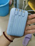 博米尼（BOMINI）充電寶3C認證自帶線(xiàn)20000毫安迷你小巧閃充PD適用蘋(píng)果 補差價(jià)a 10000毫安 曬單實(shí)拍圖