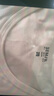 德瑪納【蝴蝶繡片裝飾】夏季180G棉氨打底衫短袖圓領(lǐng)小個(gè)子女式t恤 曬單實(shí)拍圖