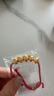 周大生黃金轉運珠足金龍手鏈硬金手串生日禮物送女友 五福龍-紅繩1.6g 曬單實(shí)拍圖