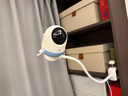 海馬爸比二代嬰兒看護機智能監控寶寶監護器哭聲煥新版2代-32G-藍色+支架 曬單實(shí)拍圖