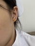曼卡龍黃金耳釘足金牛角包耳飾5D可愛(ài)精致小克重 送女友禮物 牛角包耳釘 0.73g 曬單實(shí)拍圖