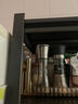 蔓斯菲爾書架置物架書柜落地貨架客廳展示柜多層收納架子鋼制儲物柜子靠墻 圍欄升級+黃梨色6層100X30X174CM 曬單實拍圖