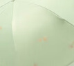 天堂 防紫外線晴雨傘三折 雨傘黑膠防曬太陽傘遮陽晴雨傘 鱷梨綠 曬單實拍圖