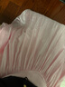 Mandy Zhang宮廷風(fēng)腰封天絲鎏光緞半身裙女夏季高腰氣質(zhì)大擺長(cháng)裙子 鎏光櫻花粉 XS 曬單實(shí)拍圖