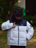 鴨鴨（YAYA）【320g充絨】羽絨服男短款2025冬季新款加厚零下極寒面包服外套 青光黑色 L (建議130-150斤) 曬單實(shí)拍圖