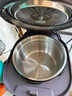 美的（Midea）【國家補貼】IH速嫩感猛火電壓力鍋5L智能預約家用電飯煲0涂層頂置觸控高壓鍋4-6人自動(dòng)排氣S5972K 曬單實(shí)拍圖