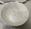 潔雅杰陶瓷碗家用米飯碗釉下彩5.5英寸飯碗小碗面碗餐具套裝6只裝純白 曬單實(shí)拍圖
