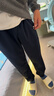 安踏兒童褲子男女大小童2025秋季寬松舒適針織運動(dòng)長(cháng)褲A72537702 曬單實(shí)拍圖