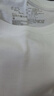 無印良品（MUJI）女式 雙股天竺編織法國袖T恤上衣打底衫內搭女裝25年夏季BB2RPA5S 白色 XL (165/92A) 曬單實拍圖