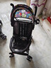 批發(fā)嬰兒推車(chē)可坐可躺寶寶輕便折疊簡(jiǎn)易超小兒童便攜式傘車(chē)手推車(chē) 豪華款全蓬【只可坐】-多彩黑(T1 曬單實(shí)拍圖