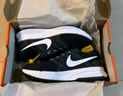 耐克NIKE跑步鞋男緩震透氣RUN SWIFT 3運動鞋DR2695-002黑白41 曬單實拍圖