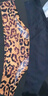莫代爾內(nèi)褲女豹紋丁字褲夏季薄款冰絲無痕運(yùn)動健身大碼性感t褲頭不夾臀 黑色+豹紋+黃豹  3條 XL (適合126-145斤) 曬單實(shí)拍圖