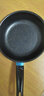 【虧本清倉(cāng)】韓式麥飯石色不粘鍋平底鍋鐵鍋電磁爐不帶蓋 黑色小煎鍋 16cm 曬單實(shí)拍圖