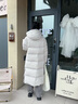 坦博爾戶(hù)外2025冬季新款羽絨服女長(cháng)款連帽運動(dòng)百搭保暖外套TE5550873D 縞羽灰 XS (160) 曬單實(shí)拍圖