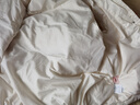 鴨鴨（YAYA）羽絨馬甲女外穿秋冬新款情侶男女同款連帽馬夾背心羽絨服外套 米白色 L /170(建議115-130斤) 曬單實(shí)拍圖