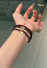 中國黃金（CHINA GOLD）10mm紅瑪瑙手串男女串珠手鏈飾品轉(zhuǎn)運(yùn)珠本命情人節(jié)生日禮物送女友 【今/次日達(dá)】10mm紅瑪瑙手串 曬單實拍圖