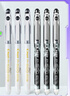 百樂pilot日本百樂中性筆BL-P50正品P500針管考試專用水筆簽字筆0.5mm 6支黑色 曬單實(shí)拍圖