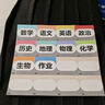 得力（deli）掛書(shū)袋課桌書(shū)掛袋 升級D收納書(shū)桌掛袋 書(shū)袋 學(xué)生書(shū)本收納神器 加厚款十一層 黑色開(kāi)學(xué)必備 曬單實(shí)拍圖