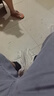 DIBOFEI男鞋2025年新款夏季軟底透氣網(wǎng)面百搭休閑跑步增高運動老爹鞋子男 米色 42 (260mm) 曬單實拍圖