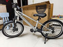 KinderKraftKK兒童自行車(chē)4-6-12歲學(xué)生單車(chē)青少年男女孩禮物山地車(chē)幻影20寸銀 曬單實(shí)拍圖
