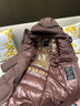 高梵黑金鵝絨服女王5.0長(cháng)款收腰羽絨服25新款氣質(zhì)顯瘦時(shí)尚冬季女外套 鎏金8號 M 曬單實(shí)拍圖