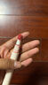 橘朵（Judydoll）雙頭唇釉鏡面水光透明唇蜜口紅不易沾杯七夕禮物女生06糖漬櫻桃 曬單實拍圖