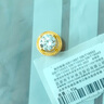 千葉珠寶黃金足金黃金鑲嵌鋯石耳釘百搭耳飾計價禮物送女友情人節(jié)禮物 金重約1.78g/黃金鑲鋯養(yǎng)耳針 足金耳釘/支持多退少補(bǔ) 曬單實拍圖