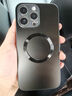 奶小鴨 【AG磨砂】適用蘋果14promax手機(jī)殼 iphone14promax保護(hù)套magsafe磁吸充電全包防摔男女款 石墨黑 曬單實(shí)拍圖