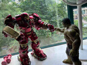 HOT TOYSHotToys復聯(lián)2反浩克裝甲1:6配件包套裝玩具周邊(不含人偶） 1:6 ACS006反浩克裝甲比例配件套 曬單實(shí)拍圖