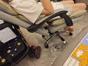 錦汐電腦椅辦公椅子電競椅家用人體工學椅老板椅主播靠背椅皮革轉椅 灰色+4級桿+乳膠【二代升級】 曬單實拍圖