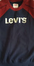 Levi's李維斯兒童套裝男女童套裝秋季新款套頭衛衣長(cháng)褲2件套衣服 深靛藍 120 /60 【建議身高110-116cm】 曬單實(shí)拍圖