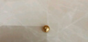 縱橫金業(yè)足金999   黃金轉(zhuǎn)運(yùn)珠 金珠子  1克 單顆 頂珠 散珠 手串diy 1克  轉(zhuǎn)運(yùn)珠 曬單實(shí)拍圖