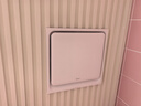 美的（Midea）【頂排】排氣扇換氣扇排風(fēng)扇廚房衛生間集成吊頂鋁扣板管道扇 曬單實(shí)拍圖