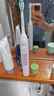 飛利浦（PHILIPS）【肖戰(zhàn)推薦】電動(dòng)牙刷鉆石3系 生日禮物 成人情侶款送男生/女友 微泡水流 HX5171/04淡粉色 曬單實(shí)拍圖